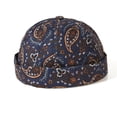thumbnail image 5 of QASIEATN Sun Hat for Women and Men Retro Yuppie Hat Men and Women Autumn and Winter Cashew Flower Hat Brimless Sailor Cold Hat Hat Pumpkin Hat, 5 of 8