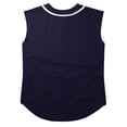 thumbnail image 3 of Ma Croix Mens Sleeveless Button Down Baseball Jersey Hip Hop T Shirts, 3 of 7
