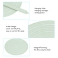 thumbnail image 5 of Dough Roller Set with Measurements Silicone Rolling Pin Non Stick Flour Mat for Home Kitchen Dessert Store Green, 5 of 5