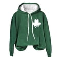 thumbnail image 6 of Womens Sweaters St. Patrick's Day Irish American Flag Hoodie Funny Graphic Casual Long Sleeve Sweatshirt 3Xl Size Sweaters For Women, 6 of 6