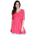 thumbnail image 6 of Women's Elbow-Length Sleeve Tunic, 6 of 6