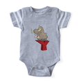 thumbnail image 1 of CafePress - FIN Y For Yak - Cute Infant Baby Football Bodysuit, 1 of 1