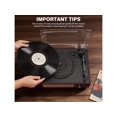thumbnail image 5 of Cotsoco Bluetooth Belt Drive Turntable with Headphone, Bronze, 5 of 5