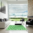 thumbnail image 7 of Ahgly Company Machine Washable Indoor Round Transitional Jade Green Area Rugs, 8' Round, 7 of 7