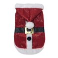 thumbnail image 2 of Vibrant Life Holiday Pet Costume, Santa Costume for Dogs , Red, S, 2 of 5