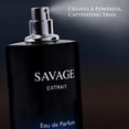 thumbnail image 3 of Savage Extrait Eau De Parfum para hombres Notas altas de pomelo y especias embriagadoras Notas base de esencia de lavanda y colonia de madera rica para uso diario, días de trabajo, cita romántica Eleg, 3 of 5