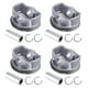 thumbnail image 2 of Pistón con juego de anillos, 230412E100, duradero, 230412E010, reemplaza, 23041 2E100 Piezas de repuesto Pistón de motor premium y conjunto de anillo, 2 of 7