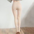 thumbnail image 6 of IWRICH Tights for Women Footless Lined Tights Soft Comfy Stockings Leggings Black One Size, 6 of 9
