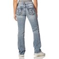 thumbnail image 3 of Women's Suki Mid Rise Slim Bootcut Jeans, Light Wash Indigo, 30W X 31L, 3 of 3