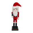 thumbnail image 3 of Figura de Cascanueces de de 9,84 pulgadas de , regalo único para fiestas, adorno de Cascanueces de madera para chimenea, hogar, mesa., 3 of 8