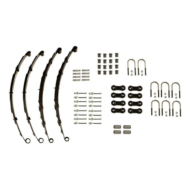 Omix Ada Leaf Spring Kit W O Shocks 87 95 Jeep Wrangler Yj 190 13 Walmart Com Walmart Com