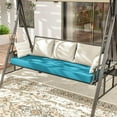 thumbnail image 2 of Pakunoda Coussins de Banc Extérieurs Premium pour Meubles de Patio 3.5 Pouces Mousse à Mémoire de Forme Coussin de Banc Imperméable Résistant à la Décoloration Balançoire de Porche avec Sangles 60?18 Pouces Bleu Lac, 2 of 5