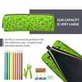 thumbnail image 6 of Ratiio Golf Sport Club Pattern Leather Pencil Case, Pencil Pouch with Durable Zipper, Compact and Stylish Organizer for Stationery, Art Supplies, Travel Essentials, 6 of 8