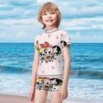 thumbnail image 2 of The Powerpuff Girls Boys 2-Piece Swimsuit Set Bathing Suit Short Sleeve Swimwear Sets with Swim Trunk 9-11Y(140cm), 2 of 7