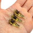 thumbnail image 4 of 30pcs 4cm1.5g Simulation Shrimp Fishing Lure With Hook Luminous Fishing Bait Suitable For Trout Perch, 4 of 7