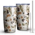thumbnail image 2 of Camouflage 20oz Coffee Tavel Tumblers, Stainless Steel Mobile Tumbler, Vacuum Insulated Coffee Mug with Lid, Spill-Proof Travel Cup for Hot & Cold Drinks, 2 of 6