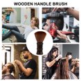 thumbnail image 5 of USHOBE 1Pack Brush For Barber With Round Handle For Salon Use, 5 of 5