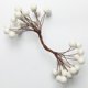 thumbnail image 5 of 200stk. De Bayas Artificiales Con Varillas, Accesorios Para El Cabello Hechos Para Novias Y Damas Blanco, 5 of 7
