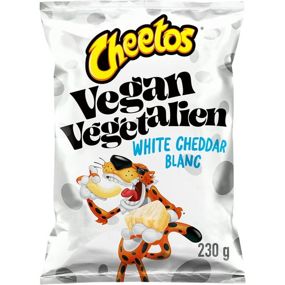 Cheetos Vegan White Cheddar Flavoured Corn Snacks, 230 g., 230 g.