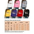 thumbnail image 2 of Frontwalk Women Pullover Crew Neck Tops Christmas Print Sweatshirt Ladies Loose Fit T-shirt Long Sleeve Navy Green M, 2 of 2