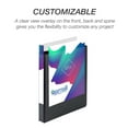 thumbnail image 3 of Samsill Economy 1" Round Ring Binder, Black, Customizable, 12 Pack, 3 of 6