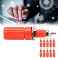 thumbnail image 4 of Banana 10Pcs M3 Terminal 4mm Banana Jack Socket Screw Panel Jack Terminal Plug for Electronic Equipment, 4 of 8