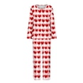 thumbnail image 4 of Censtreet Women's Pajama Set Spring Fall Lounge Sets Long Sleeve Sleepwear Soft 2 Piece Pjs with Pockets, 4 of 6
