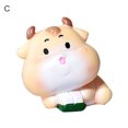 thumbnail image 2 of Gwong Juguete Inicio Año Nuevo OX Zodiac Ornament Modelo Pastel de hornear Decoración Coche Regalo Colgante Gwong 30007209, 2 of 7
