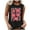 Black, variant on Tank Tops for Women under $4.98 no boundari Sleeveless Floral Print Round Neck Summer Printed Top Black XL