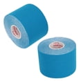 thumbnail image 2 of 2 uds cinta de kinesiología atlética 5cm de ancho 5m de largo pegatina protectora muscular para Fitness bádminton azul cielo, 2 of 12