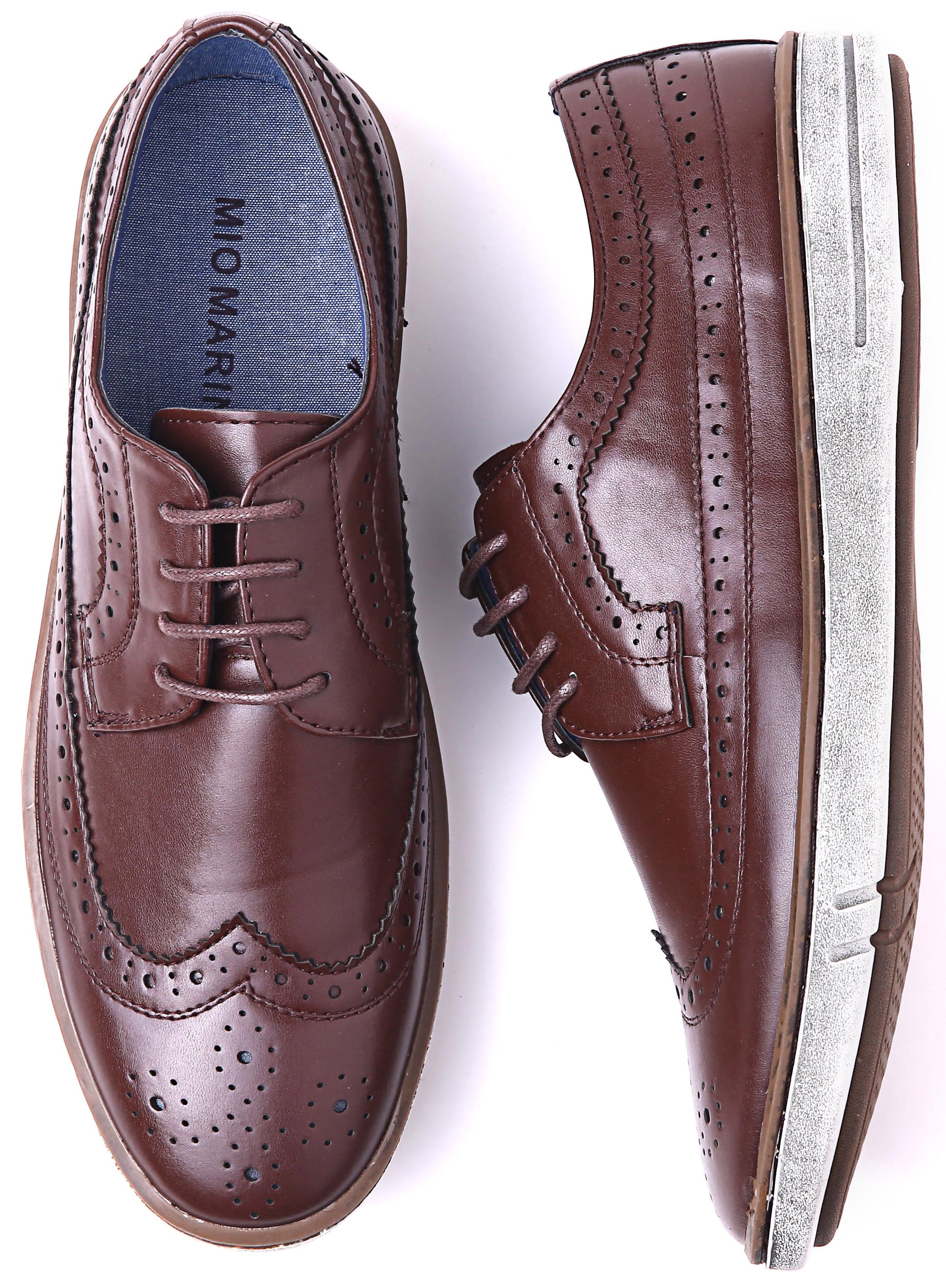Mio Marino Round Toe Casual Brogue 