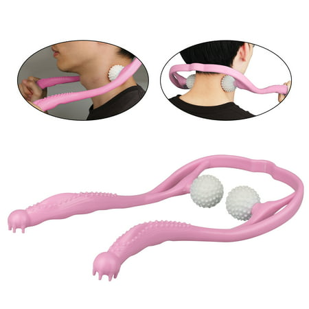 Neck Massager, EEEkit Neck Pressure Point Therapy Massager Neck and Shoulder, Shiatsu Deep Tissue Trigger Point Manual Self Muscle Massage,