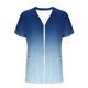 thumbnail image 4 of Camiseta de Cuello Redondo de Color Sólido Casual de Ajuste Suelto con Poliéster Suave, Camiseta de Verano para Uso Diario en Casa O Trabajo, 4 of 8