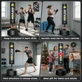 thumbnail image 4 of UPGO Freestanding Punching Bag with Boxing Gloves Heavy Boxing Bag with Suction Cup Base - Men Stand Kickboxing Bag, 4 of 10