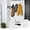 Clear, variant on DELESYS 2Pcs Dome Hat Rack Hat Dock Wall Vertical Dome Hat Rack Baseball Organizer Hat Storage Hanger for Baseball Caps Vertical Storage Hanger for Cowboy Baseball Caps