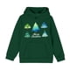 thumbnail image 5 of Sudadera con capucha para niñas y niños, sudadera de manga larga con cuello redondo y estampado de moda, jersey con bolsillo, sudadera de poliéster para niñas, 5 of 8