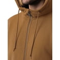 thumbnail image 6 of Wrangler Workwear Men's & Big Men's Full Zip Sherpa Lined Hooded Sweatshirt, Sizes S-5XL, 6 of 8