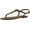 Luggage, variant on Unlisted Women Golden Coin sandals