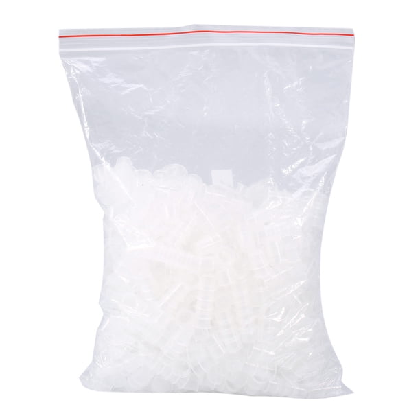 1000 unidades/bolsa de tapas para tinta de tatuaje, contenedor de plástico para pigmentos de maquillaje permanente (L)