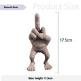 thumbnail image 3 of Figura Del Dedo La Escultura Con Habitación Resina Las Piernas 7 5/17 5 Cm, 3 of 9