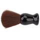 thumbnail image 3 of Cepillo de barba para hombres, pelo de nailon marrón suave, mango negro cómodo, cepillo de limpieza y aseo para barba, 3 of 5