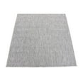 thumbnail image 4 of Unique Loom Outdoor Solid Collection Casual Transitional Indoor and Outdoor Flatweave Light Gray Area Rug (4' 0 x 6' 0), 4 of 5