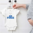 thumbnail image 5 of US Air Force Official USAF Wings Logo Romper Boys or Girls Infant Baby Brisco Brands 18M, 5 of 6