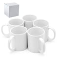 thumbnail image 1 of Tazas de cerámica blanca para sublimación MYSUB de 11 oz, paquete de 36, 1 of 7