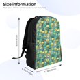 thumbnail image 4 of Fotbe Animals with Leaf Travel Laptop Backpack, Business Slim Sturdy Laptops Backpack, Water Resistant College School Computer Bag Gift for Men & Women Fits 15.6 Inch Notebook, 4 of 8