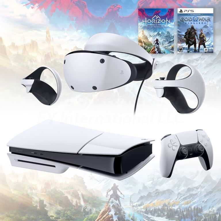 PlayStation 5 VR2 Bundle: God of War Ragnarok & PSVR2 Horizon, VR2