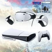 PlayStation 5 God of War Ragnarok & PSVR2 Horizon Call of the Mountain Deluxe Combo, VR2 Headset, Sense Controllers, PS5 Disc Console, DualSense, 4K HDR, with Mytrix HDMI2.1- PS5 VR2 Bundle