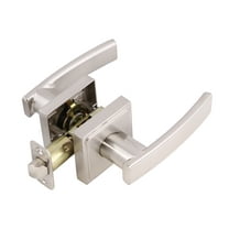 Design House Vista Interior Passage Door Lever, Satin Nickel