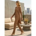 thumbnail image 4 of Conjunto Casual 3 Piezas Pantalón, Blusa y Cárdigan Cómodo y Elegante para Mujer, 4 of 5