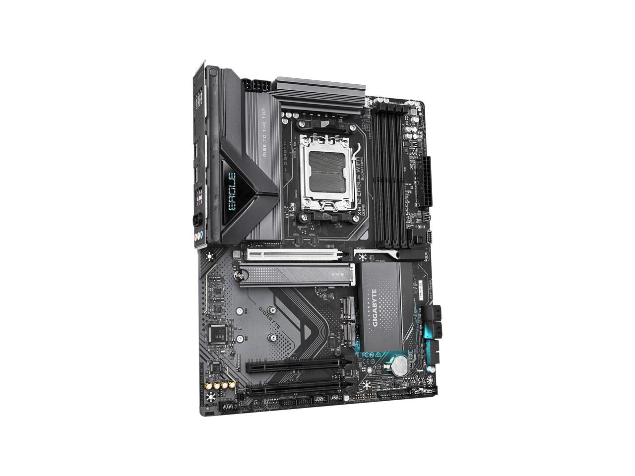 Gigabyte Ultra Durable X870 EAGLE WIFI7 Gaming Desktop Motherboard - AMD X870 Chipset - Socket AM5 - ATX (x870eaglewifi7)